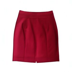 The Limited Vibrant Red Pencil Skirt - Size 0
